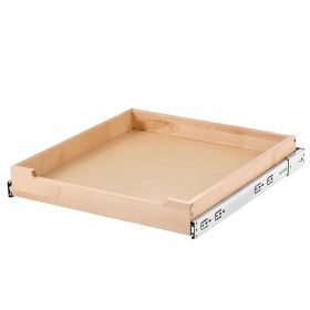 Pull Out Cabinet Organizer Soft Close Slide Out Shelf Wood Drawer 20"W x 21"D