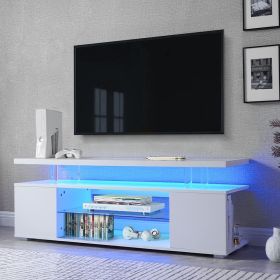 TV Stand for 65 Inch TV LED Gaming Entertainment Center Media Storage Console Table with Large Side Cabinet for Living Room( White) TV Stand for 65 Inch TV LED Gaming Entertainment Center Media Storage Console Table with Large Side Cabinet for Living Room( White)
