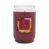 (4 pack) Single-Wick Scented Glass Jar Candle, Warm Apple Pie, 20oz.