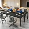 Long desk, computer desk, rectangular office desk, administrative desk, conference desk