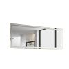 118 x 36 Inch LED Bathroom Mirror with Aluminum Frame, Wall Mounted Vanity Mirror, Anti-Fog, Memory, 3 Colors, Stepless Dimmable