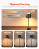 VEVOR Cordless Table Lamp, 2-Pack, 5200mAh Built-in Rechargeable Battery Desk Lamp, 3 Color Stepless Dimming Up, 3000-6500K Color Temperature