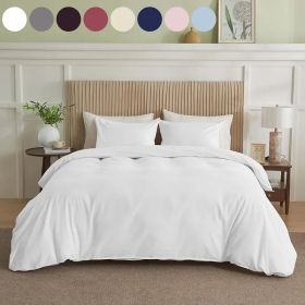 Serta Simply Clean Solid Duvet Cover (Option: W13718001)