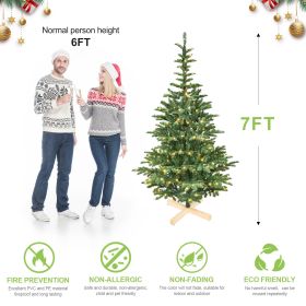 PE, PVC Christmas Tree, Christmas Decorations, Holiday Decorations (Option: 7ft)