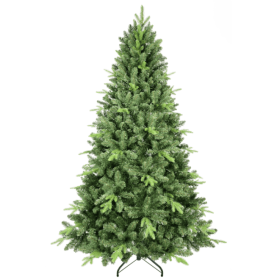Artificial 6ft Green Christmas Tree With 1339PVC Hard Needle Mixed Branch Tips (Option: Style1)
